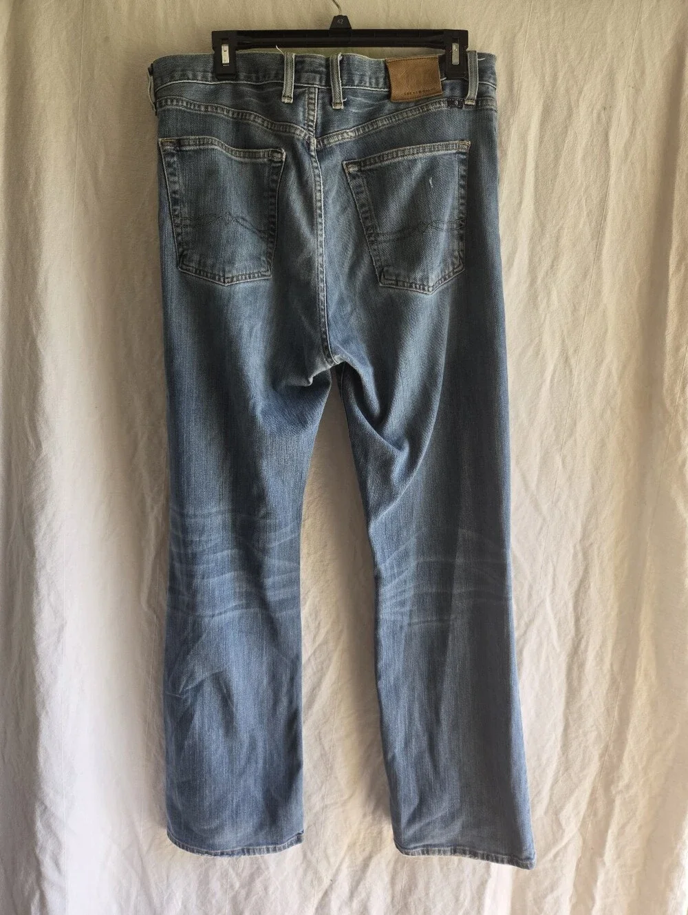 Lucky Brand Jeans 181 Relaxed Straight Mens Sz 34W 30L Y2K Distressed Vintage